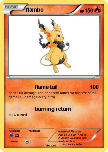 Pokemon flambo