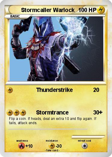 Pokemon Stormcaller Warlock