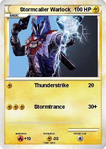 Pokemon Stormcaller Warlock