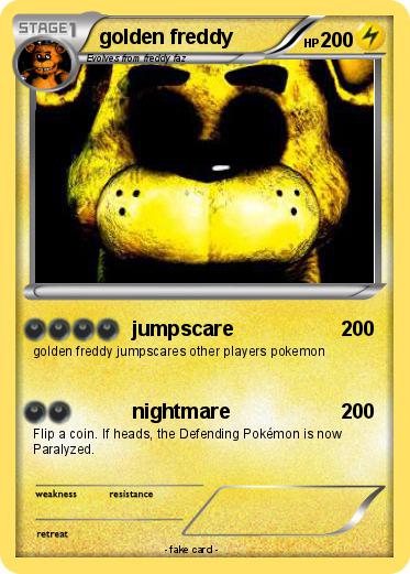 Pokemon golden freddy