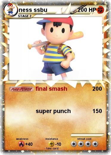 Pokemon ness ssbu