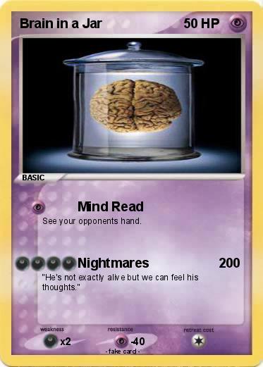Pokemon Brain in a Jar