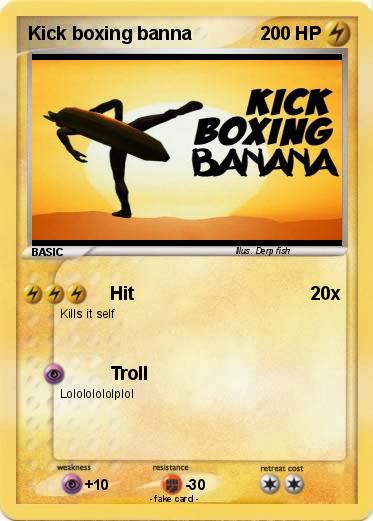 Pokemon Kick boxing banna