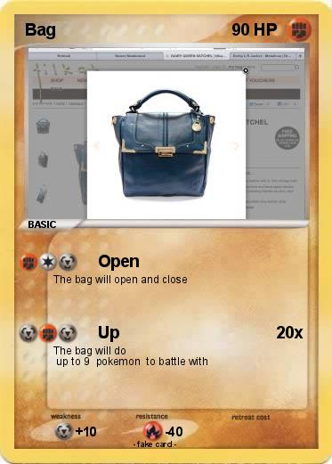 Pokemon Bag