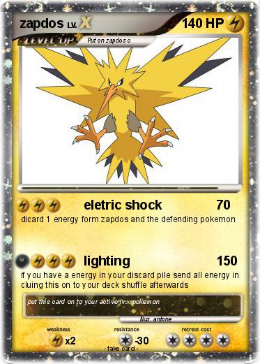 Pokemon zapdos