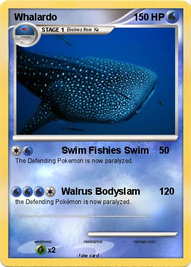 Pokemon Whalardo