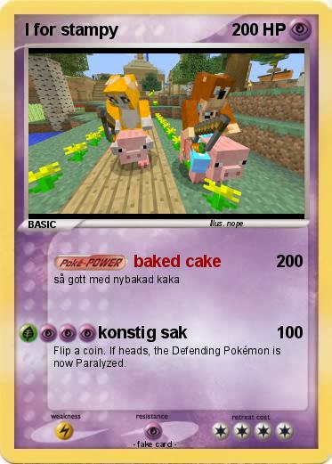 Pokemon l for stampy