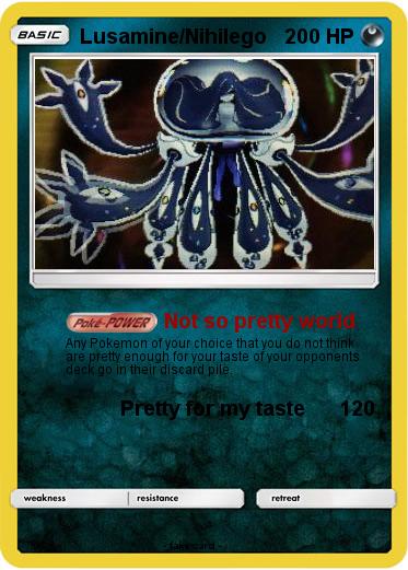 Pokemon Lusamine/Nihilego