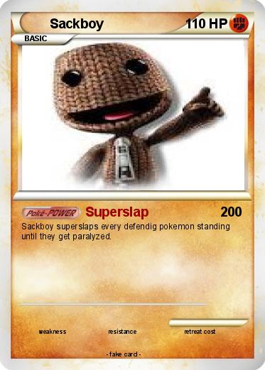 Pokemon Sackboy