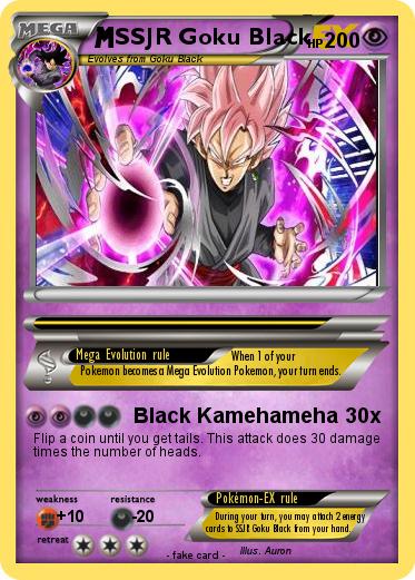 Pokemon SSJR Goku Black