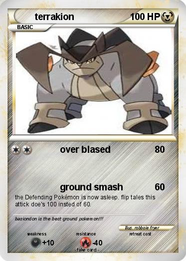 Pokemon terrakion