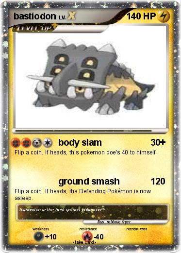 Pokemon bastiodon