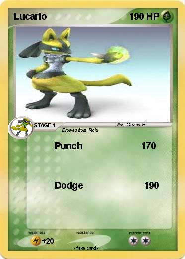 Pokemon Lucario