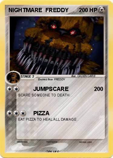 Pokemon NIGHTMARE  FREDDY