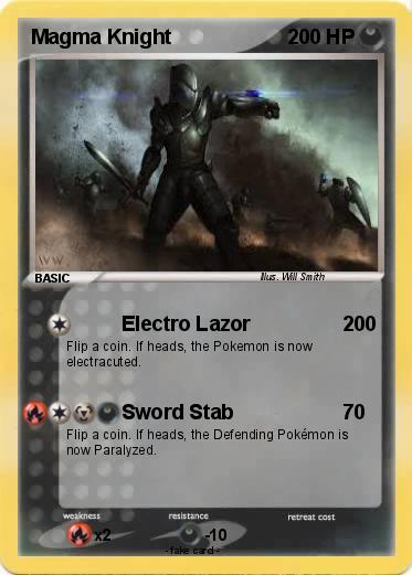 Pokemon Magma Knight