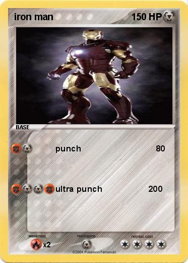 Pokemon iron man                   