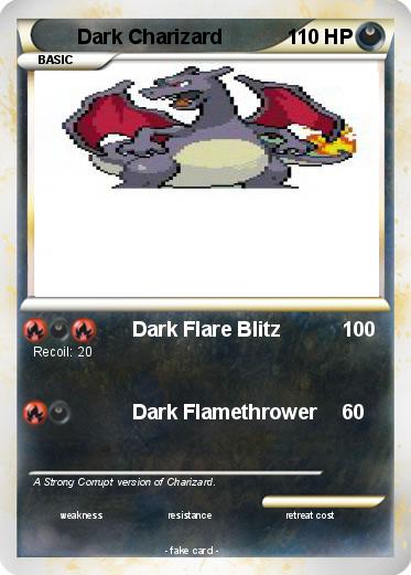Pokemon Dark Charizard