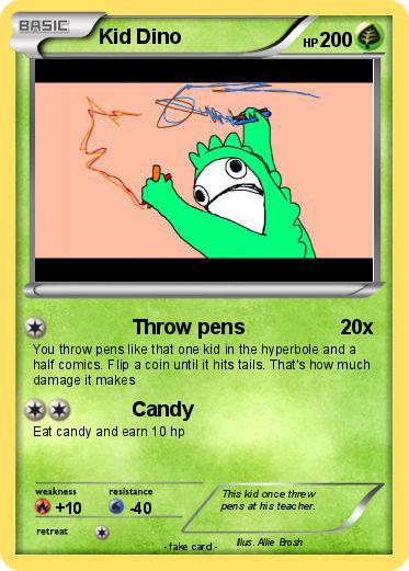 Pokemon Kid Dino