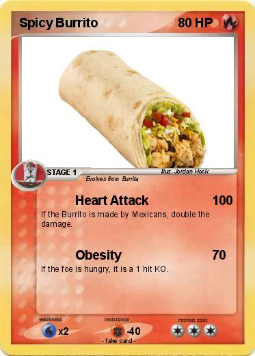 Pokemon Spicy Burrito