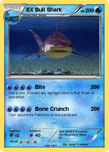 Pokemon EX Bull Shark