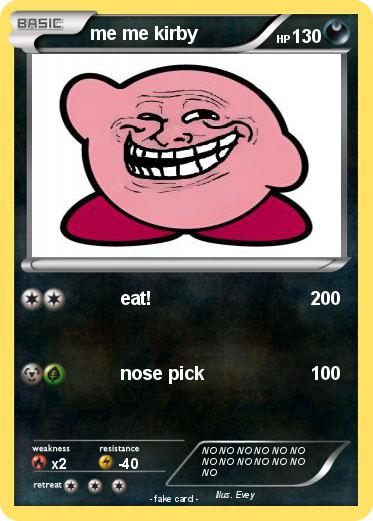 Pokemon me me kirby