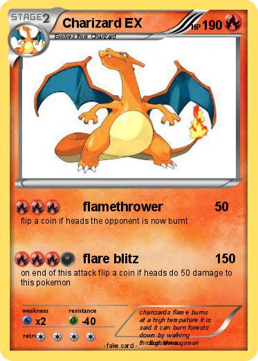 Pokemon Charizard EX