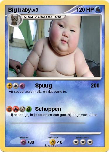 Pokemon Big baby