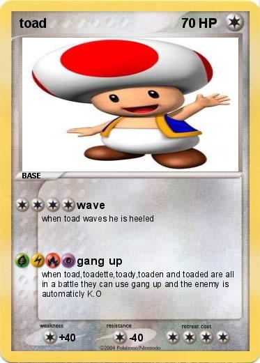 Pokemon toad