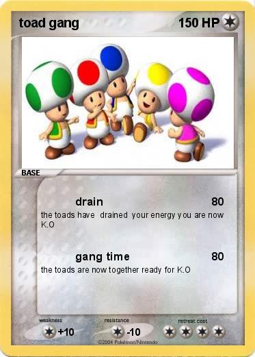 Pokemon toad gang