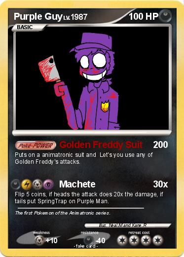 Pokemon Purple Guy