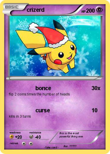 Pokemon crizerd