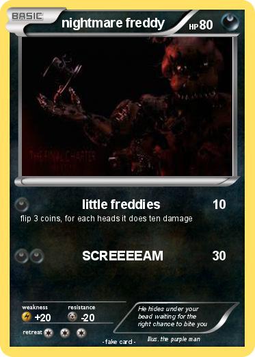 Pokemon nightmare freddy