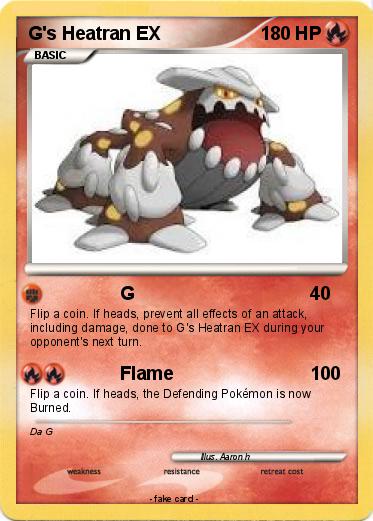 Pokemon G's Heatran EX