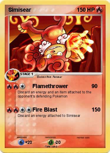 Pokemon Simisear