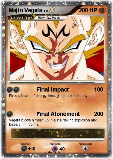 Pokemon Majin Vegeta