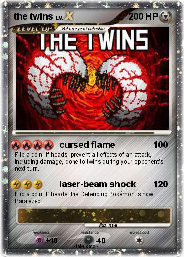 Pokemon the twins