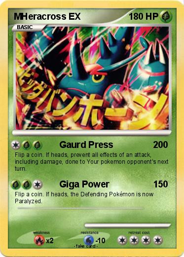 Pokemon MHeracross EX