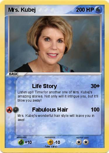 Pokemon Mrs. Kubej