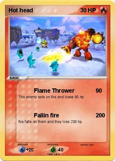 Pokemon Hot head