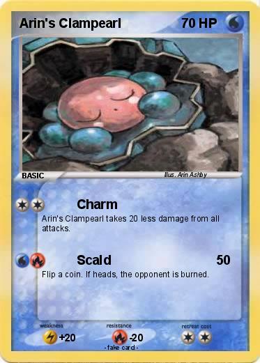 Pokemon Arin's Clampearl