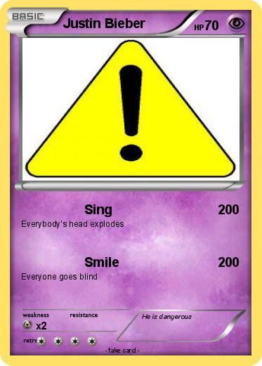 Pokemon Justin Bieber