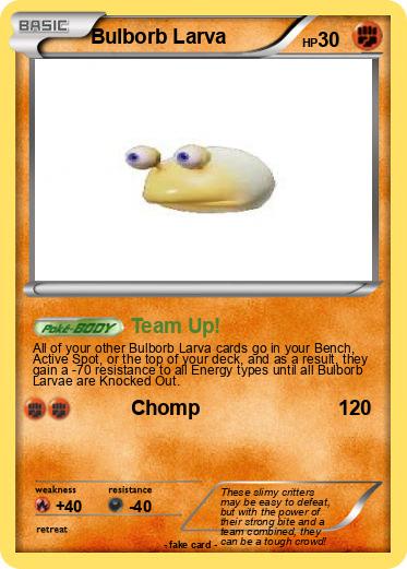 Pokemon Bulborb Larva
