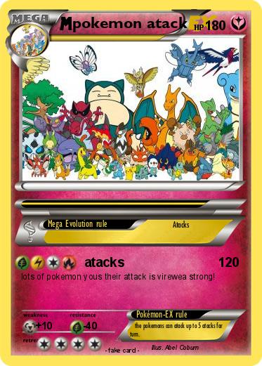 Pokemon pokemon atack