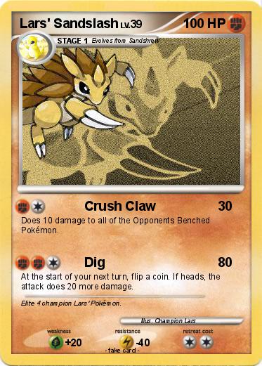 Pokemon Lars' Sandslash