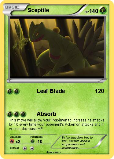 Pokemon Sceptile
