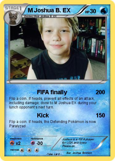 Pokemon M Joshua B. EX