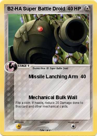 Pokemon B2-HA Super Battle Droid