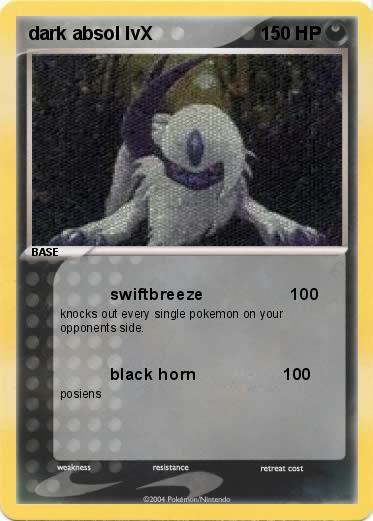 Pokemon dark absol lvX