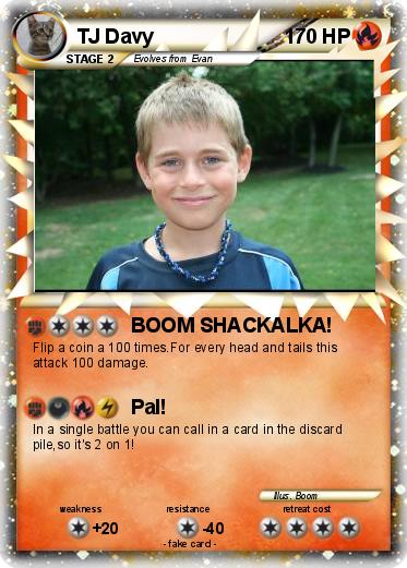 Pokemon TJ Davy