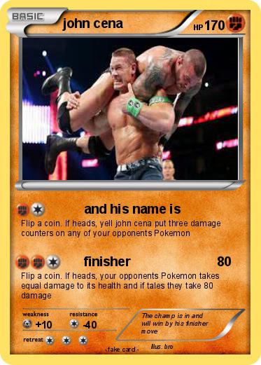Pokemon john cena